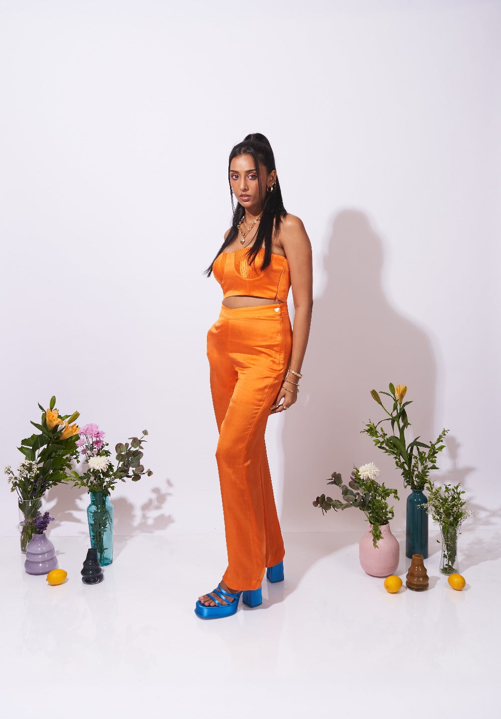 Just Peachy Straight Pants