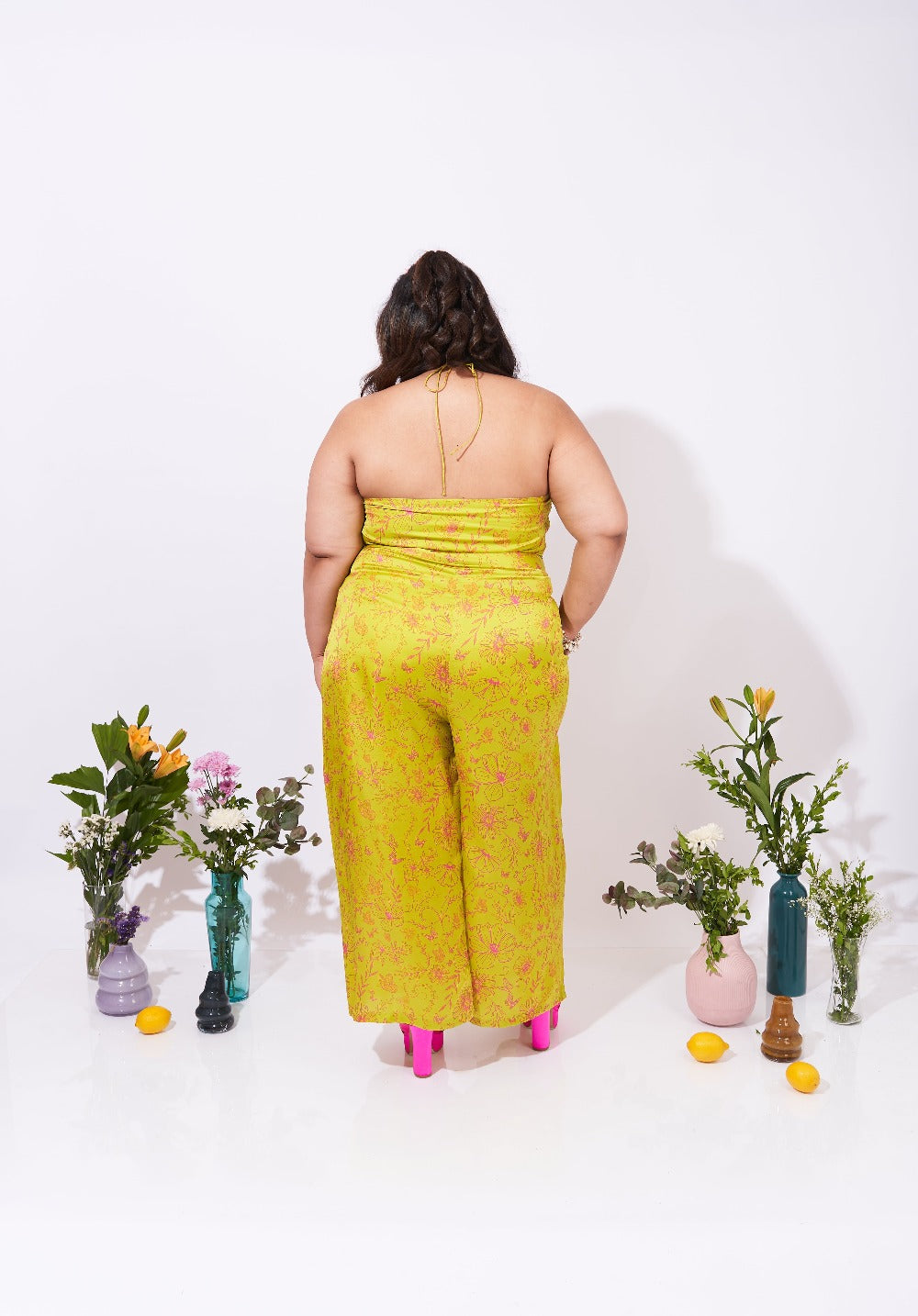 Sicily Box Pleated Pants