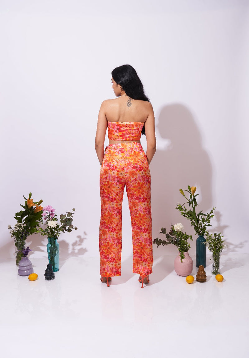 Tangerine Straight Pants